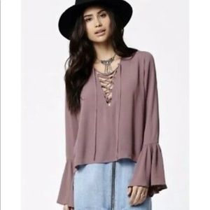 Kendall & Kylie (Pacsun) long sleeve top